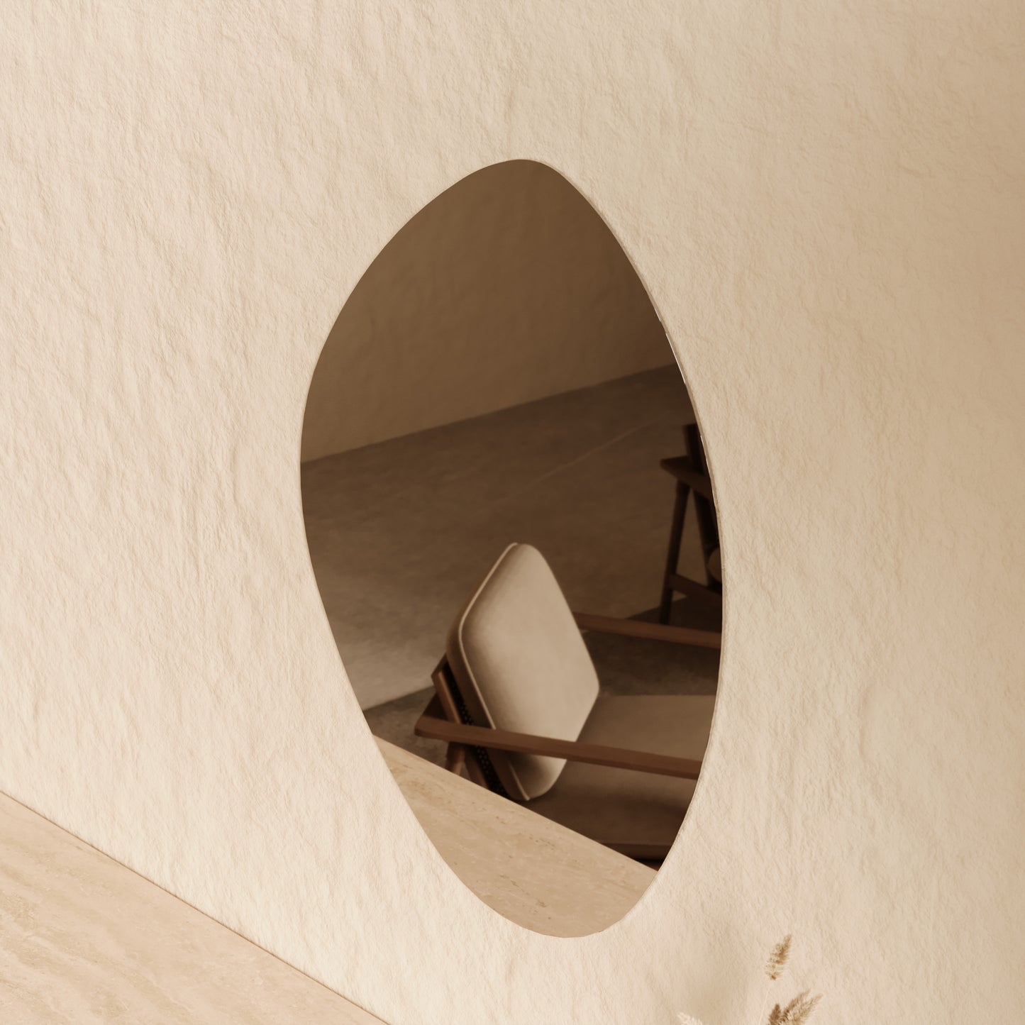 Alessia Wall Mirror - 900 x 700