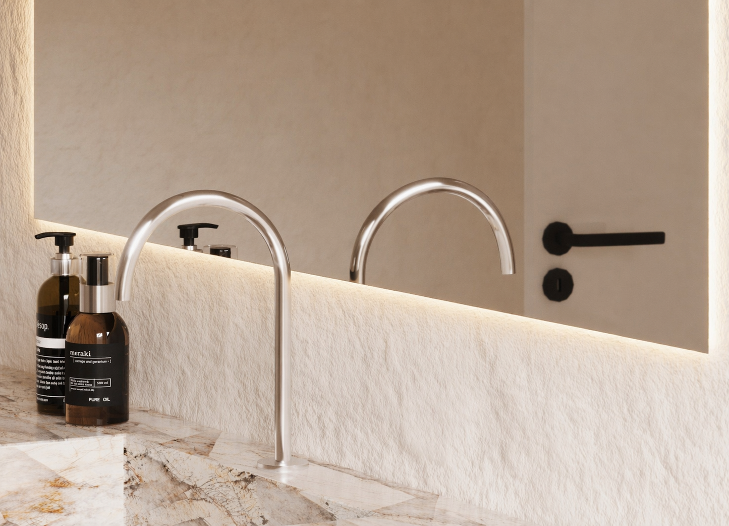 Danielle LED Wall Mirror - 1000 x 1500