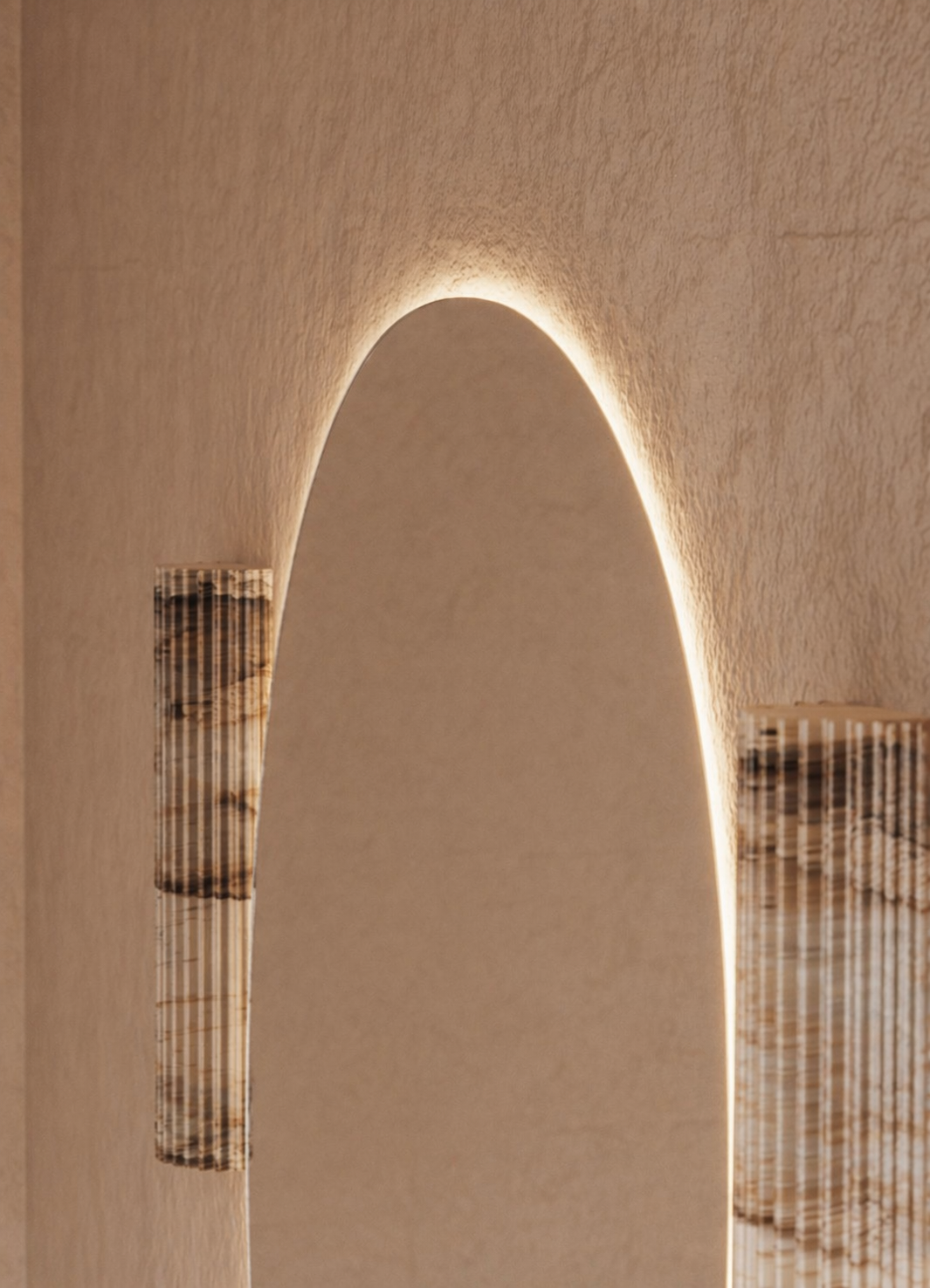 Jasmine LED Wall Mirror - 800