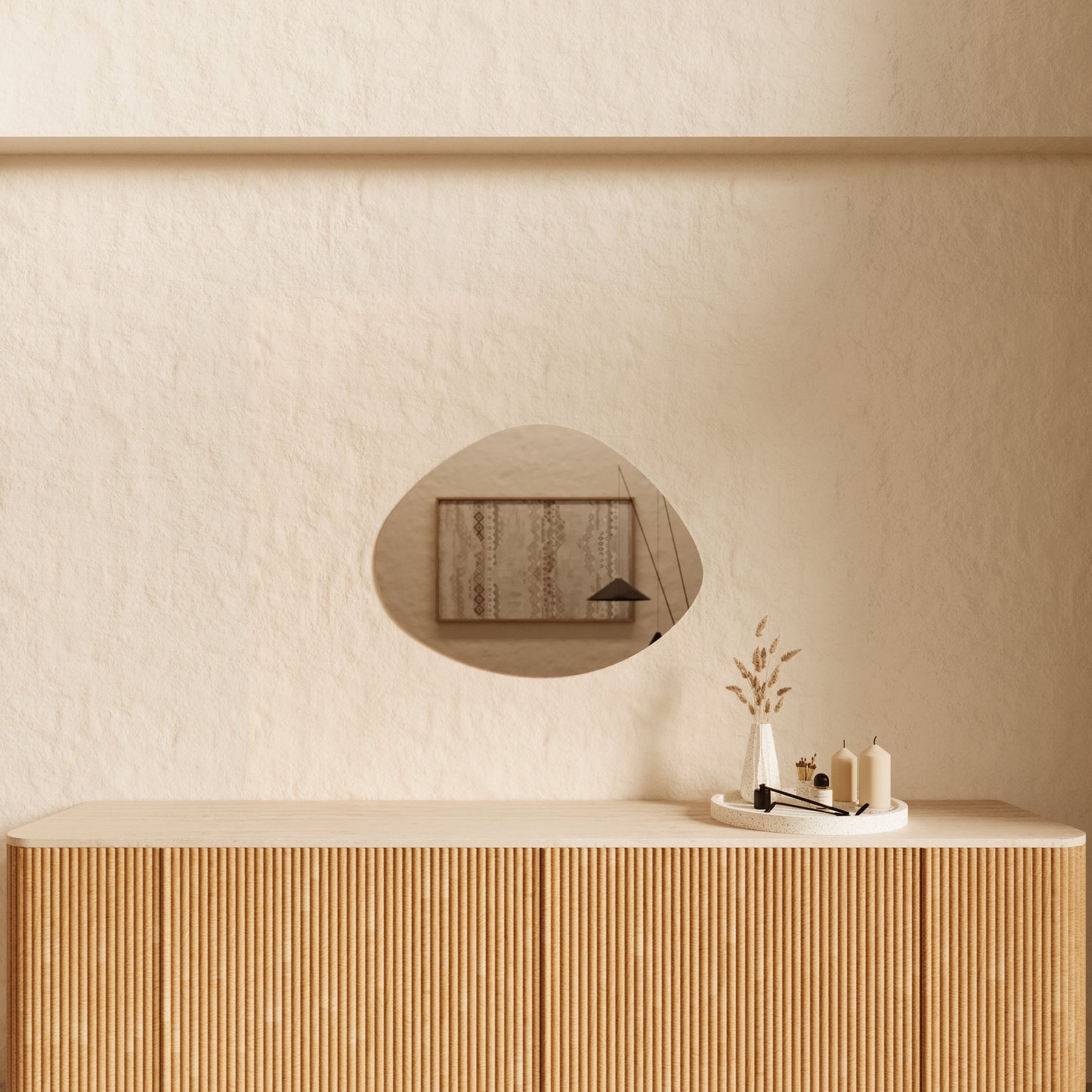 Alessia Wall Mirror - 900 x 700