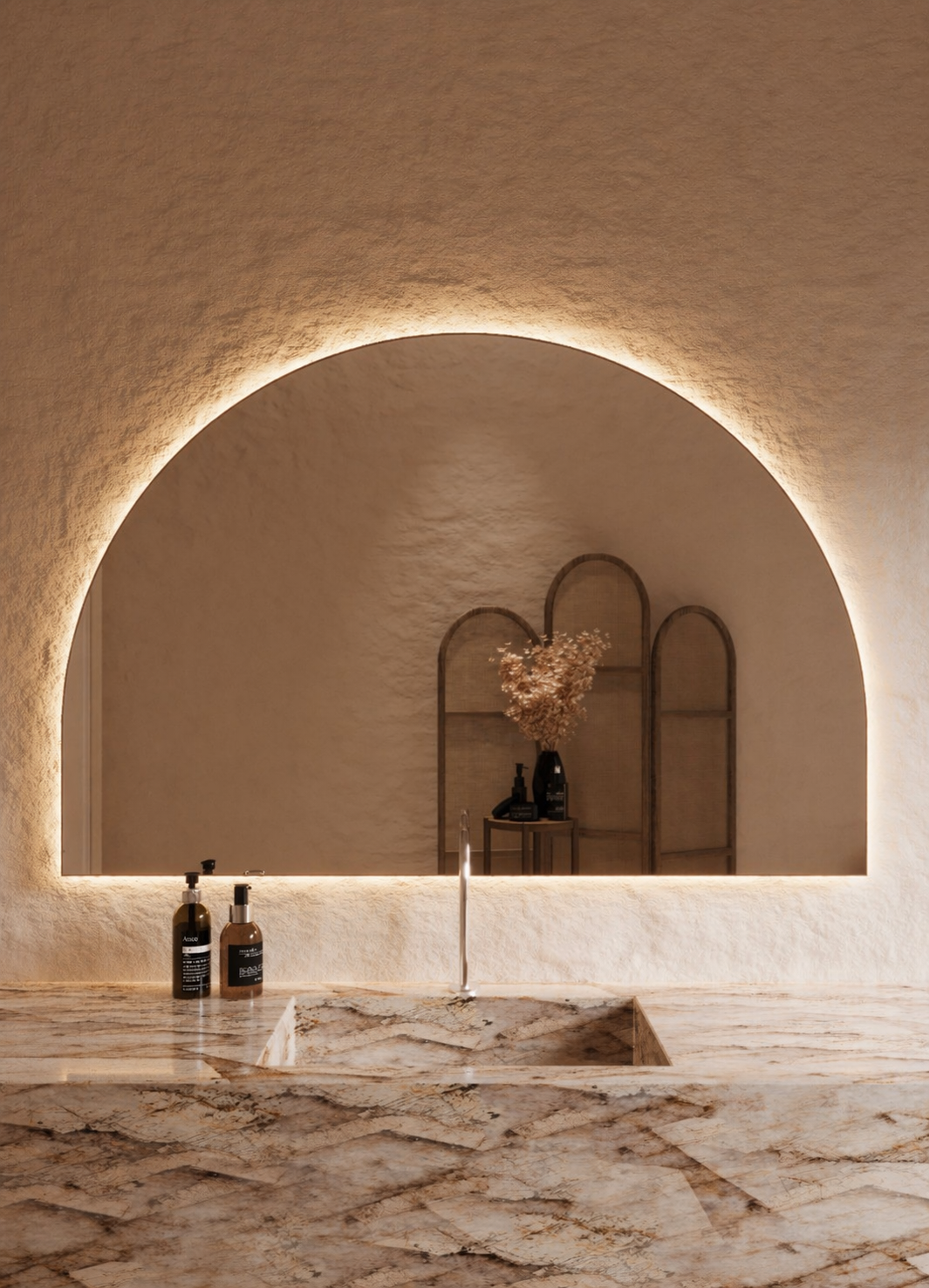 Danielle LED Wall Mirror - 1000 x 1500