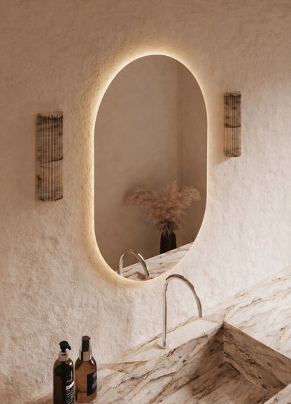 Elena LED Wall Mirror - 900 x 600