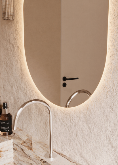 Elena LED Wall Mirror - 900 x 600