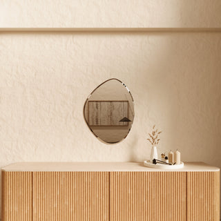Alessia Bevelled Wall Mirror - 900 x 700