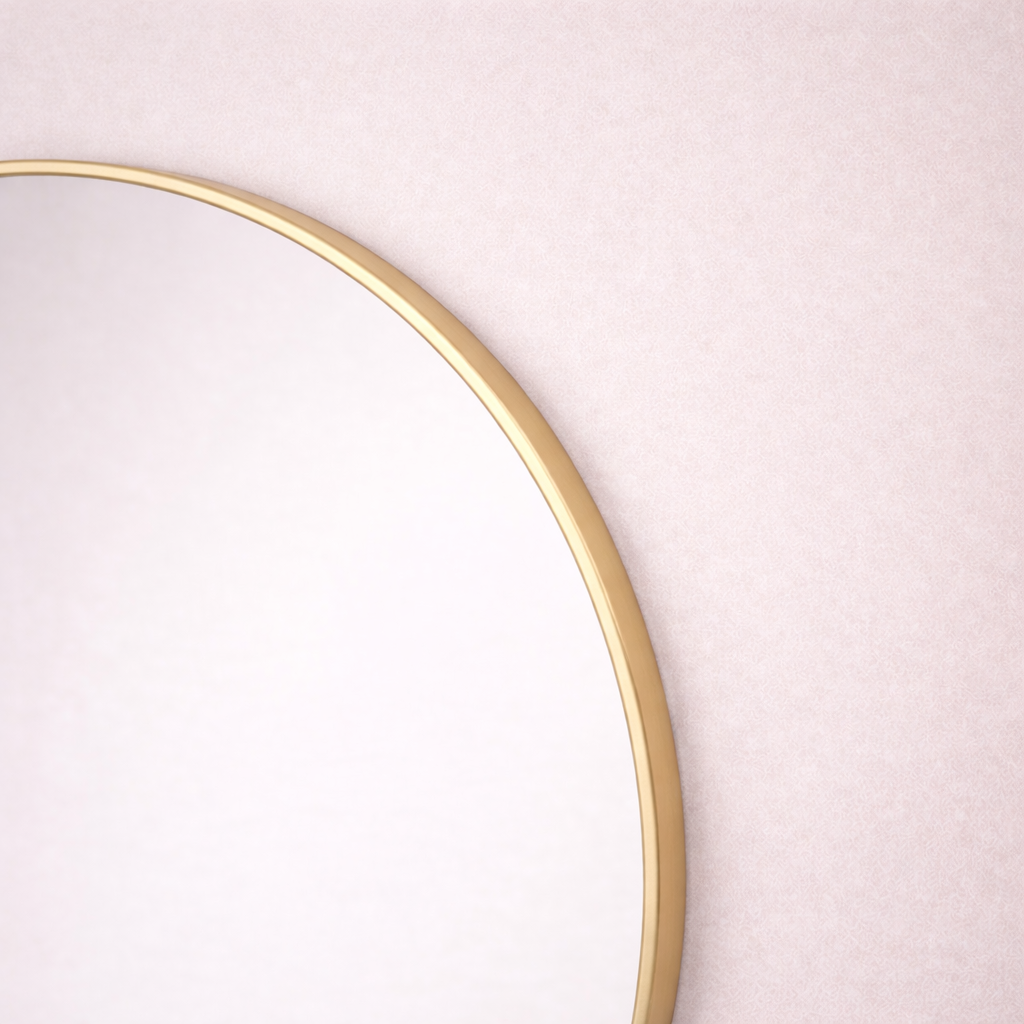 Jasmine Round Wall Mirror