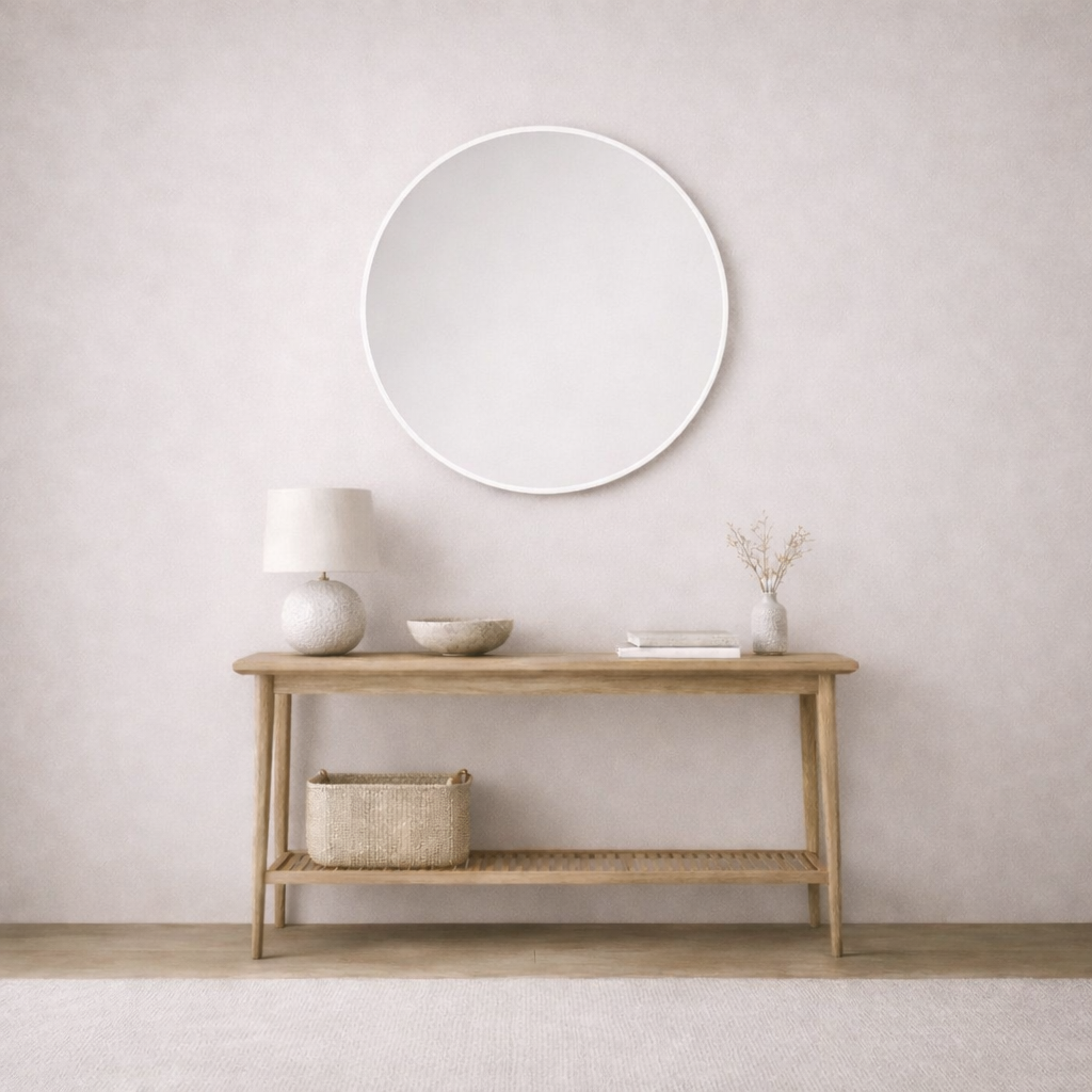 Jasmine Round Wall Mirror