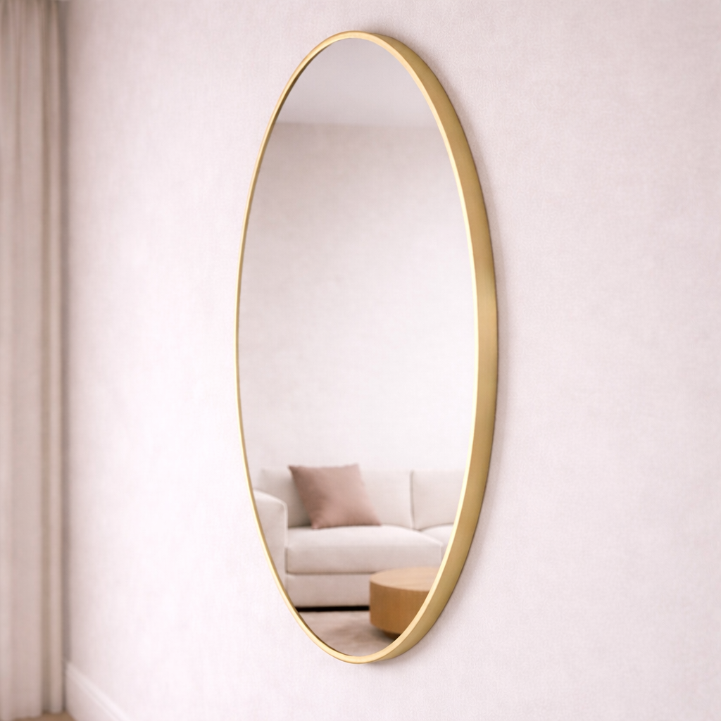 Jasmine Round Wall Mirror