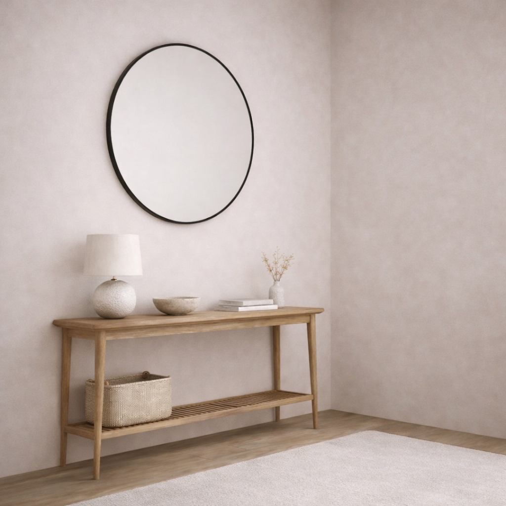 Jasmine Round Wall Mirror