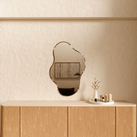 Luisa Bevelled Wall Mirror - 1200 x 800 in Bevelled Edge, front view
