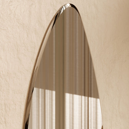 Sofia Bevelled Wall Mirror - 1200 x 700 in Bevelled Edge, edge and finish detail, close up